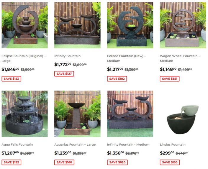 Water Features for Sale Garden Fountains for Sale Sydney